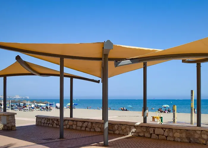 Ref 257 En Primera Linea De Playa Con Impresionantes Vistas Al Mediterraneo 아파트 푸엔히롤라